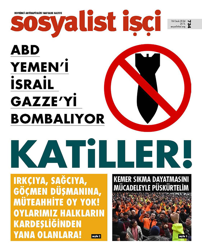 Sosyalist İşçi 734. Sayı