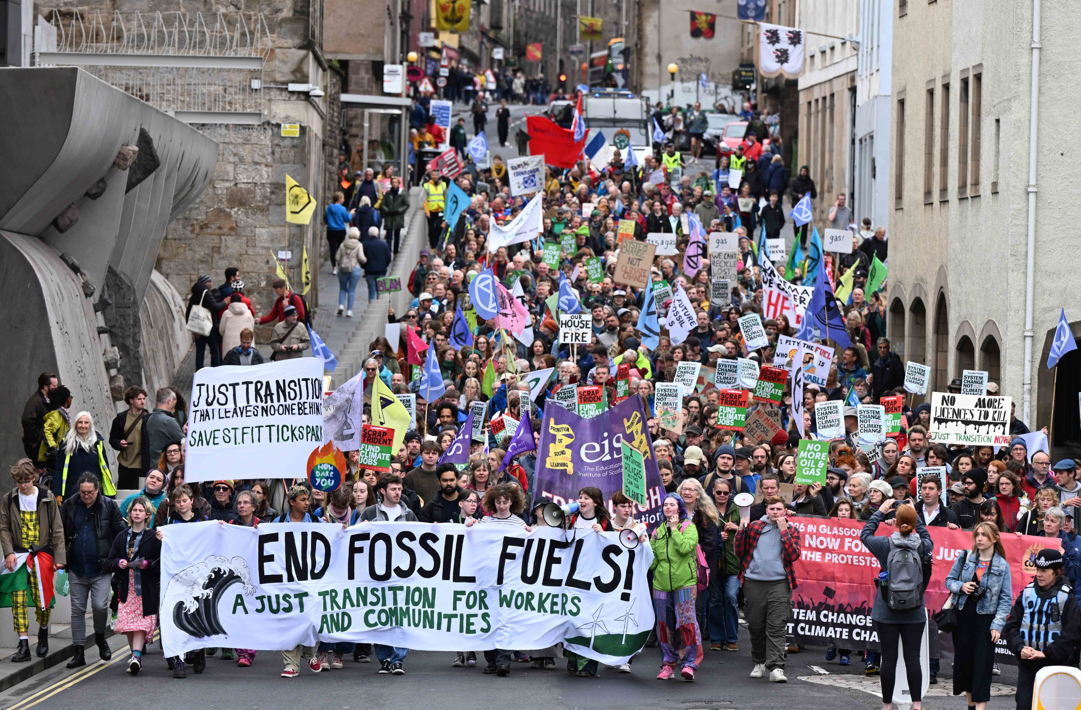End fossil fuels - Edinburg