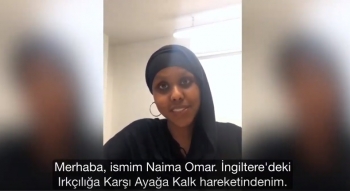 İngiltere'deki Irkçılığa Karşı Ayağa Kalk hareketinden Türkiye'deki 16 Mart etkinliklerine dayanışma mesajı İngiltere'deki ırkçılık karşıtlarından dayanışma mesajı